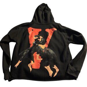 City Morgue x Vlone Dogs Hoodie black